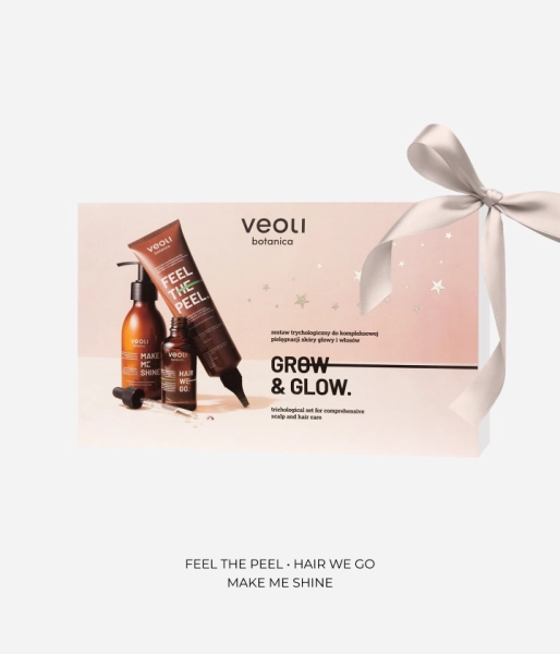 Trichological set for comprehensive scalp and hair care GROW & GLOW