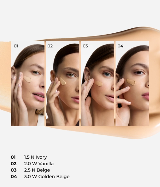 Smoothing and concealing BB cream for oily and combination skin 2.5 N Beige DROP OF PERFECTION