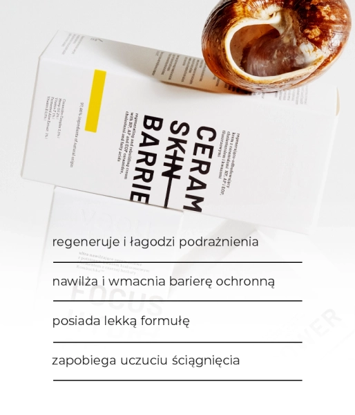 Regenerująco-odbudowujący krem z ceramidami NP, AP i EOP, cholesterolem i kwasami tłuszczowymi CERAMIDE SKIN BARRIER