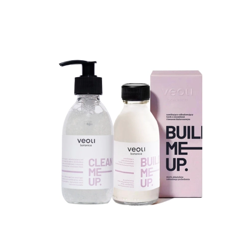 Set for Cleansing and Strengthening Normal and Combination Skin