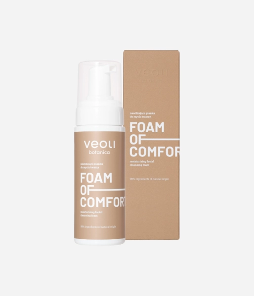 Moisturizing facial cleansing foam FOAM OF COMFORT