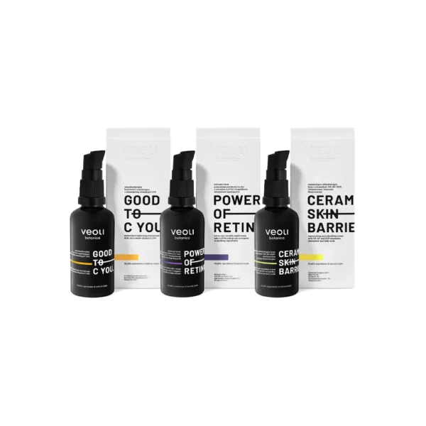 day & night care set GOOD TO C YOU  + POWER OF RETINAL + CERAMIDE SKIN BARRIER