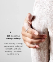 Smoothing and moisturizing body mask in the form of 2-in-1 scrub with 3% betaine SILKY SMOOTH BODY