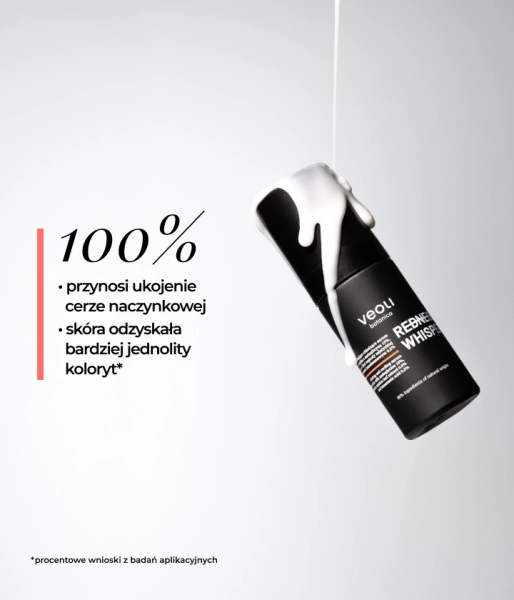 Wyciszająco-chłodzące serum na naczynka z azeloglicyną 15%, ekstraktem z liści wąkroty azjatyckiej 0,5% i kwasem traneksamowym 0,2% REDNESS WHISPERER