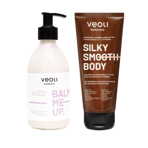 An intensive skin smoothing and moisturizing set