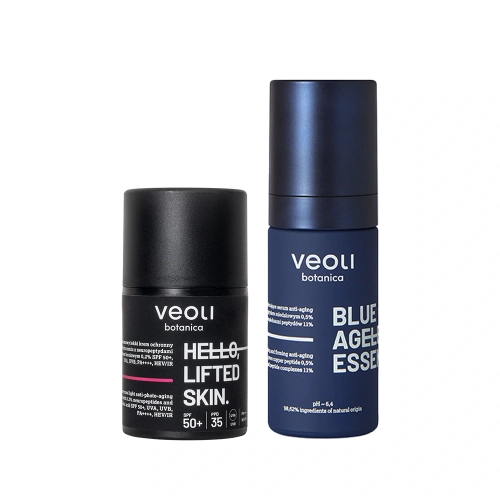 Photo-protection, lifting, and smoothing for mature skin