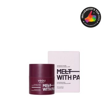 Emulgujące masełko do zmywania makijażu i SPF MELT WITH PASSION