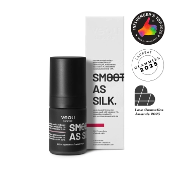 Naprawczo-ujędrniający krem-maska pod oczy z trehalozą 5%, kompleksem ceramidów 1% i ekstraktem z sosny nadmorskiej 0,5% SMOOTH AS SILK